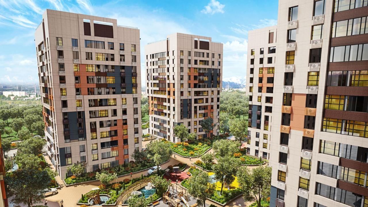 Halal-Apartamenty Рядом Трц Megaalma-Ata ภายนอก รูปภาพ